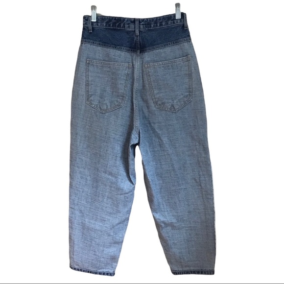 Jerry Hall High Waist Reverse Jeans - Picture 2 of 13